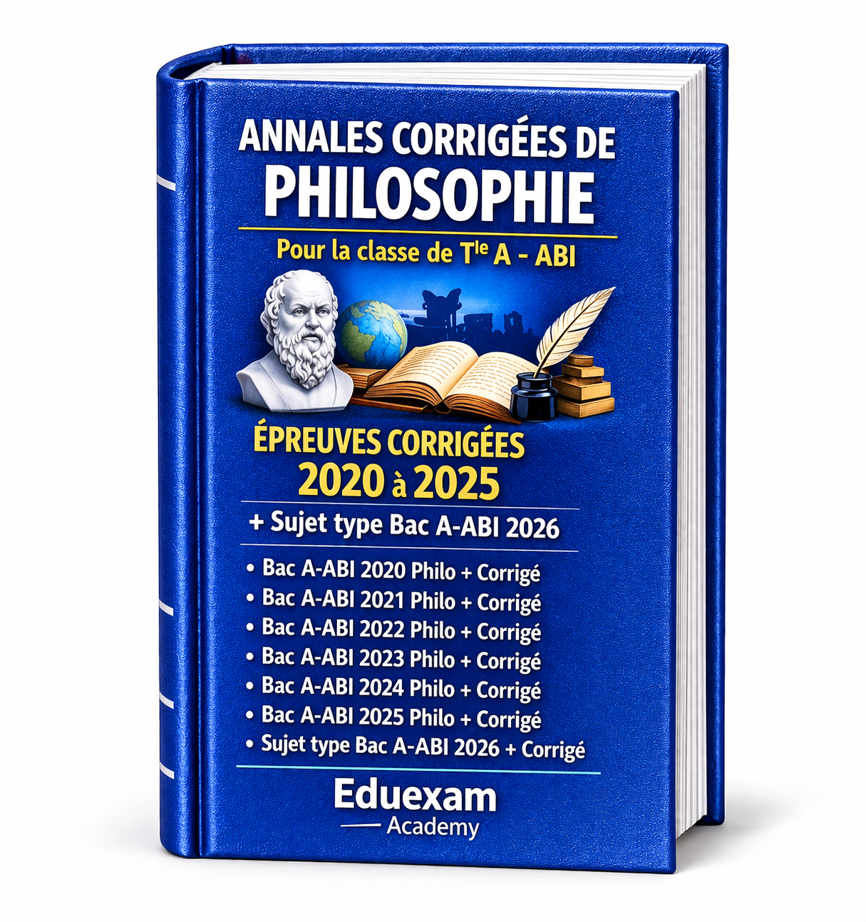 Epreuve de philosophie de Bac A-ABI de 2020 à 2025 pdf