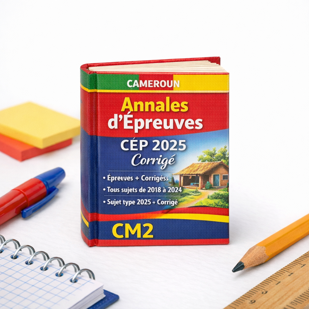 CEP 2025 Cameroun Épreuves et Corrigés Complets PDF