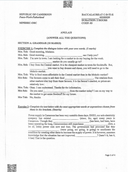 Bac C 2025 - Anglais